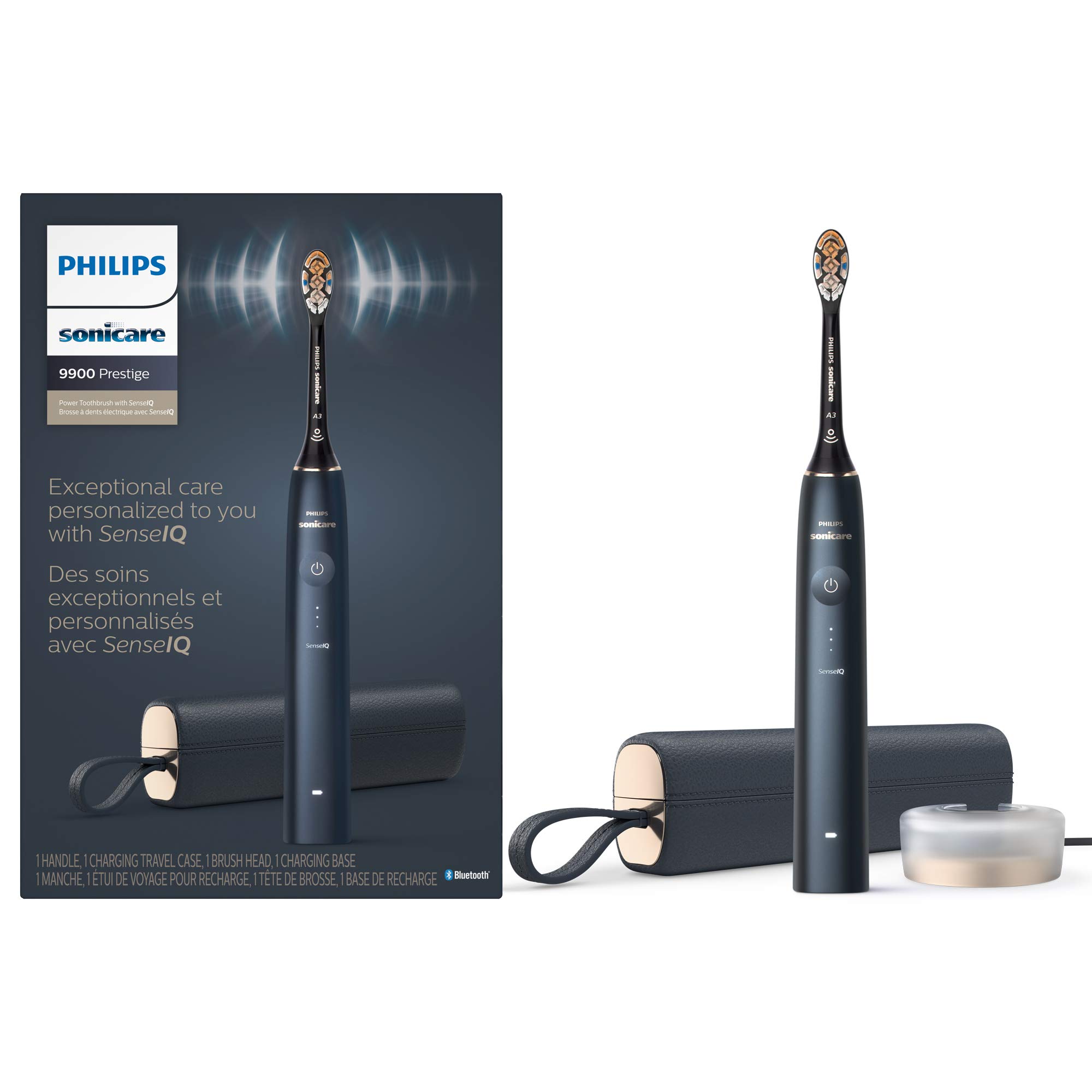 Foto 1 | Cepillo De Dientes Eléctrico Philips Sonicare 9900 Prestige Midnight - Venta Internacional.