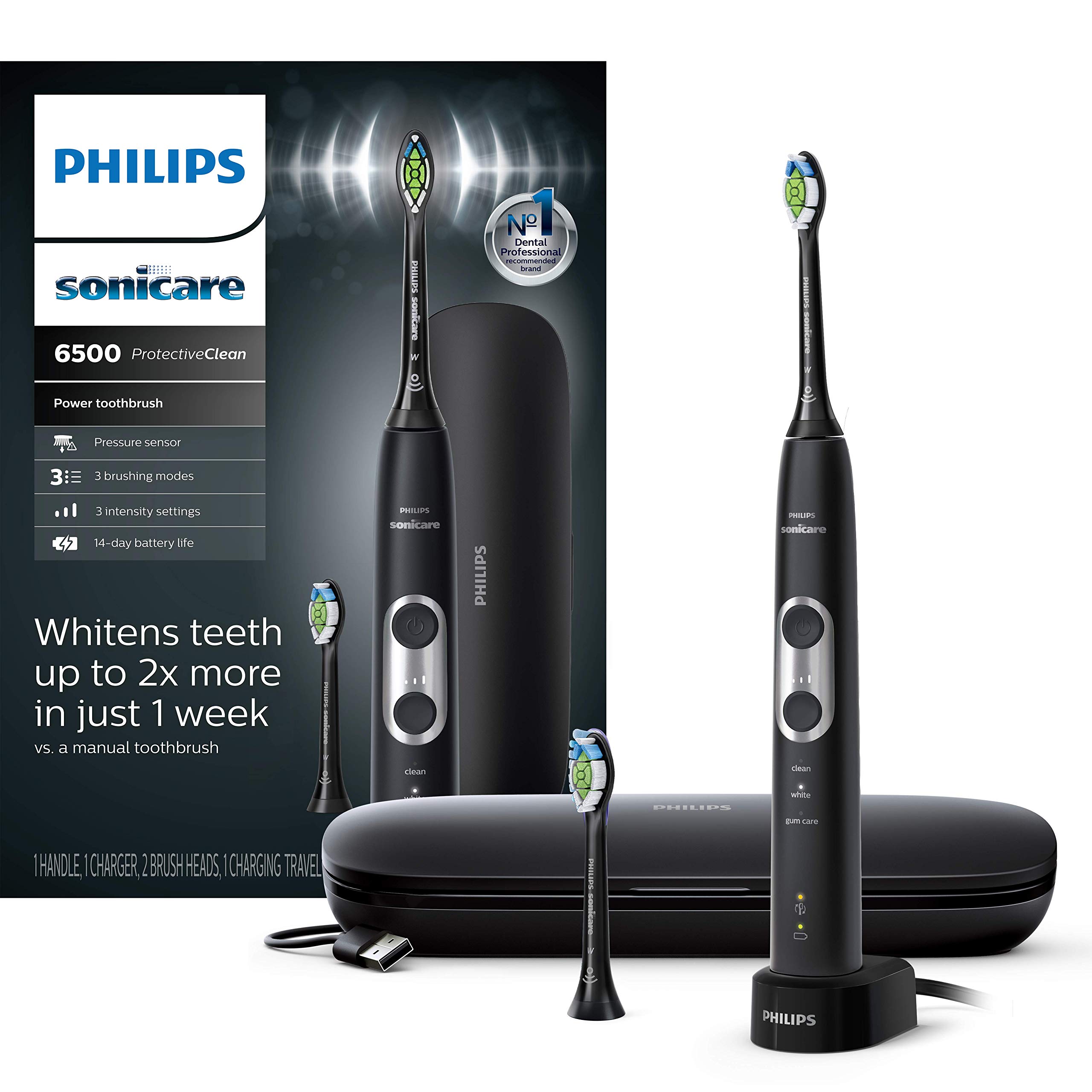 Foto 2 pulgar | Cepillo De Dientes Eléctrico Philips Sonicare Protectiveclean 6500 - Venta Internacional.