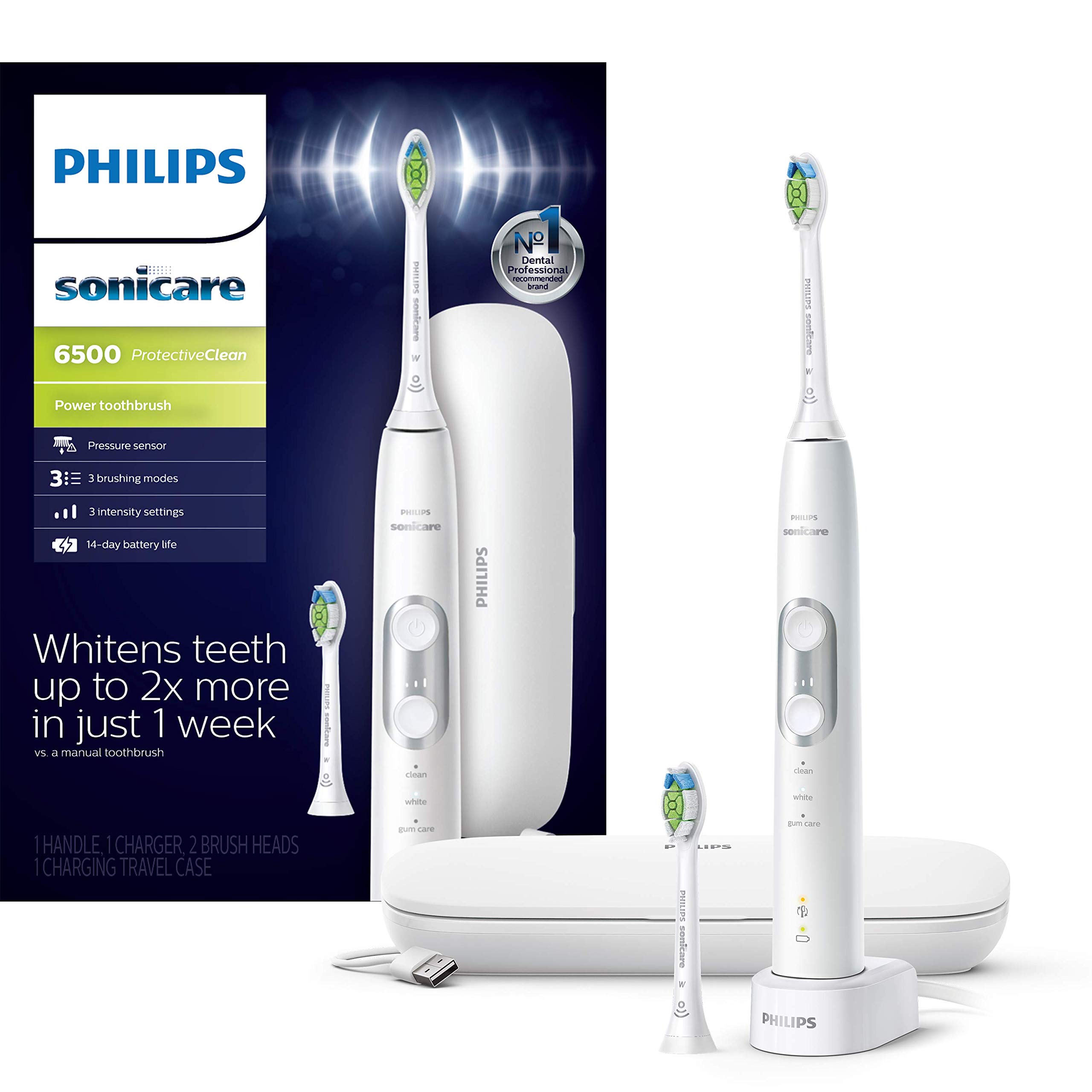 Foto 1 | Cepillo De Dientes Eléctrico Philips Sonicare Protectiveclean 6500 - Venta Internacional.