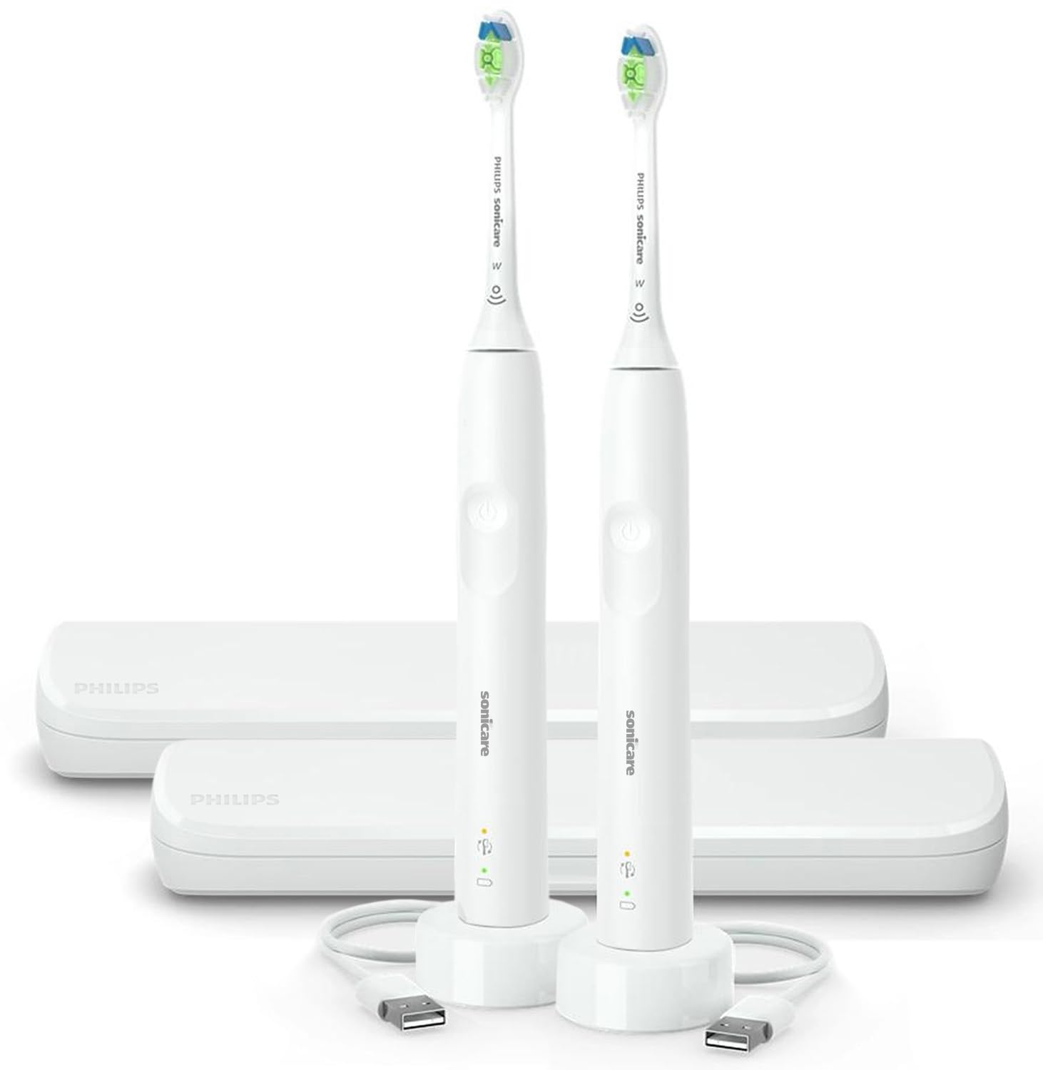 Foto 2 pulgar | Cepillo De Dientes Eléctrico Philips Sonicare Diamondclean  Paquete De 2 - Venta Internacional.