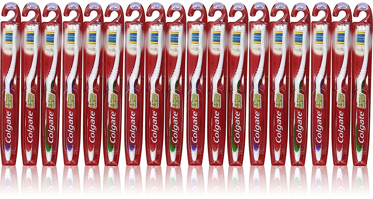 Foto 2 pulgar | Cepillo De Dientes Colgate Extra Clean Full Head Firm #40 X18 - Venta Internacional.