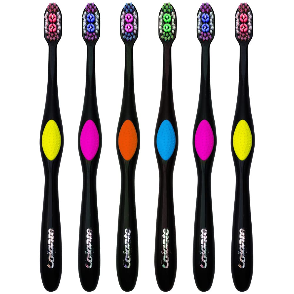 Foto 3 pulgar | Cepillo De Dientes Colgate 360 Fresh N' Protect Ultra Compact Soft X6 - Venta Internacional.