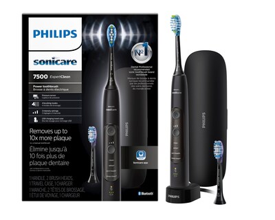 Foto 1 | Cepillo De Dientes Eléctrico Philips Sonicare Expertclean 7500 Negro - Venta Internacional.