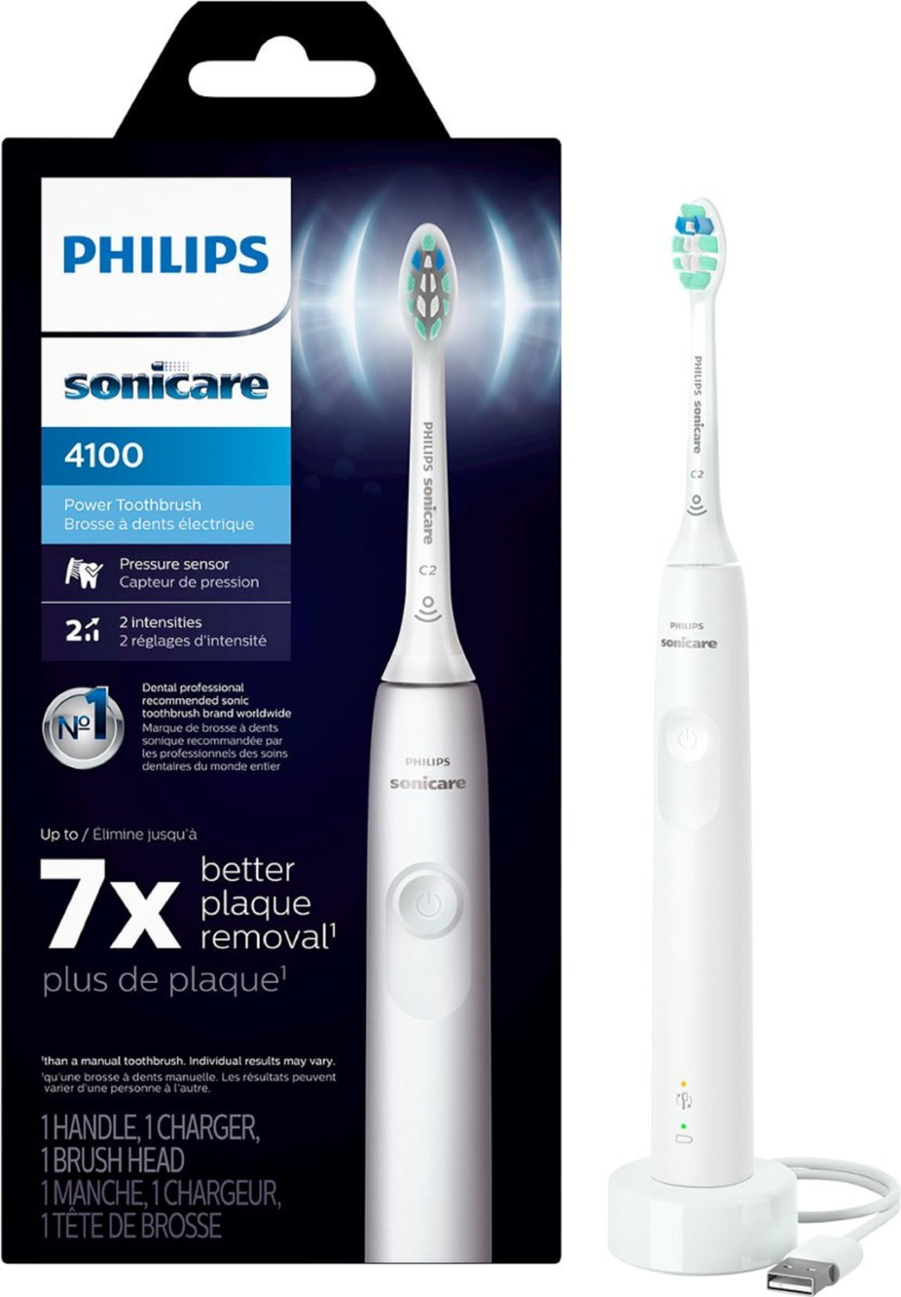Foto 2 pulgar | Cepillo De Dientes Eléctrico Philips Sonicare Easy Clean Hx6511/50 - Venta Internacional.