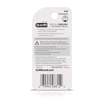 Foto 4 | Recambios de Cepillo Interdental GUM Proxabrush 1 Caja de 8 Piezas - Venta Internacional