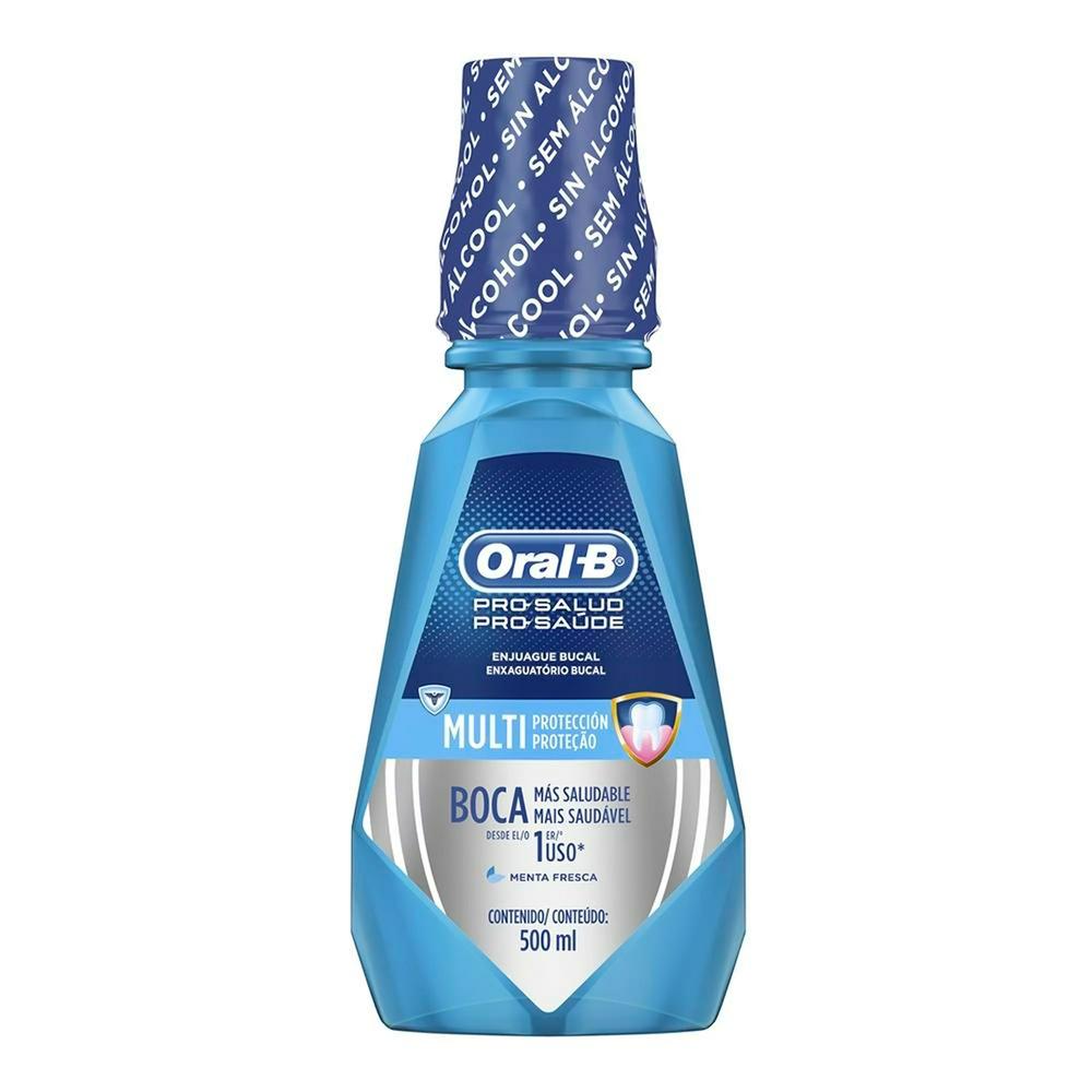 Foto 1 | Enjuague Bucal Oral-B Pro-Salud Sabor Menta Fresca 500 ml