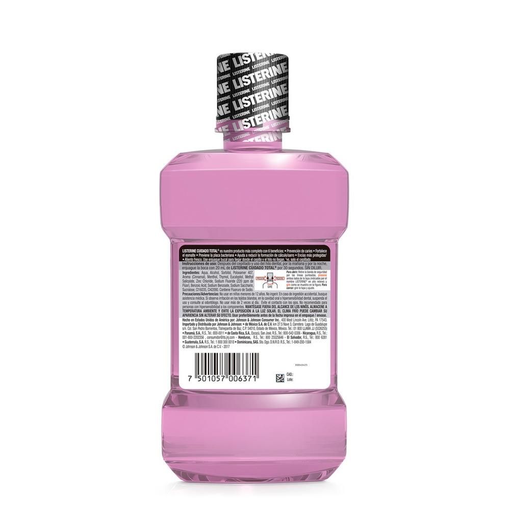 Foto 3 pulgar | Enjuague Bucal Listerine Cuidado Total 500 ML