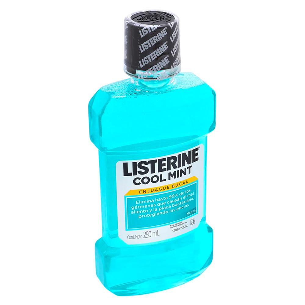 Foto 4 pulgar | Enjuague Bucal Listerine Cool Mint 250 ML