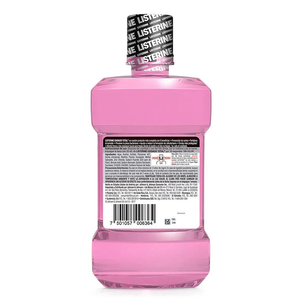 Foto 3 pulgar | Enjuague Bucal Listerine Cuidado Total 250 Ml