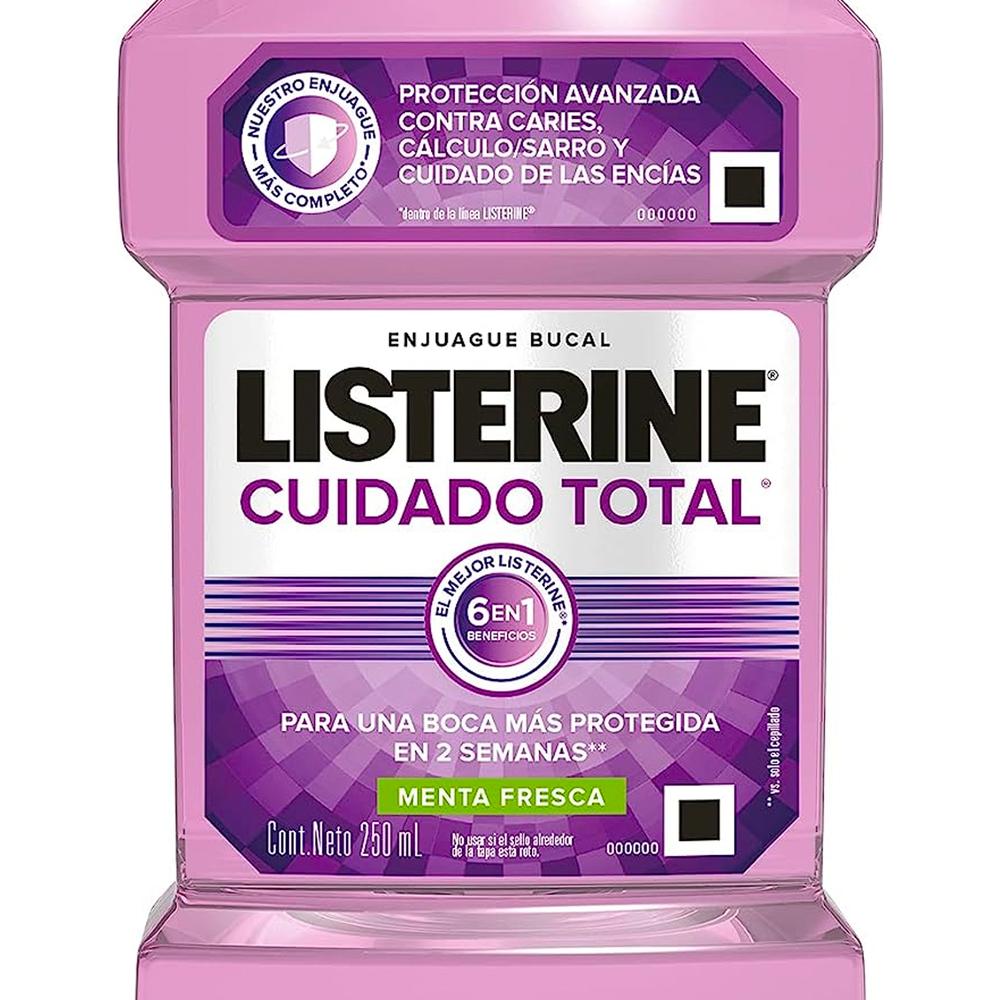 Foto 4 pulgar | Enjuague Bucal Listerine Cuidado Total 250 Ml
