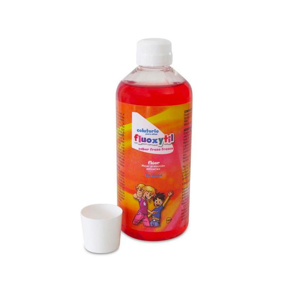 Foto 4 pulgar | Colutorio Infantil Fluoxytil Sabor Fresa 500 ml