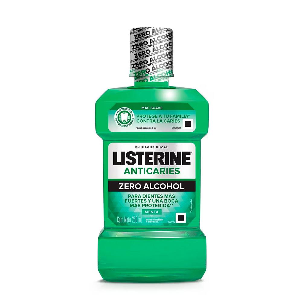 Foto 2 pulgar | Enjuague Bucal Listerine Anticaries Zero 250 Ml