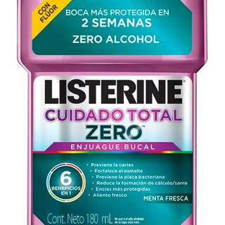 Foto 3 | Enjuague Bucal Listerine Cuidado Total 180 ml