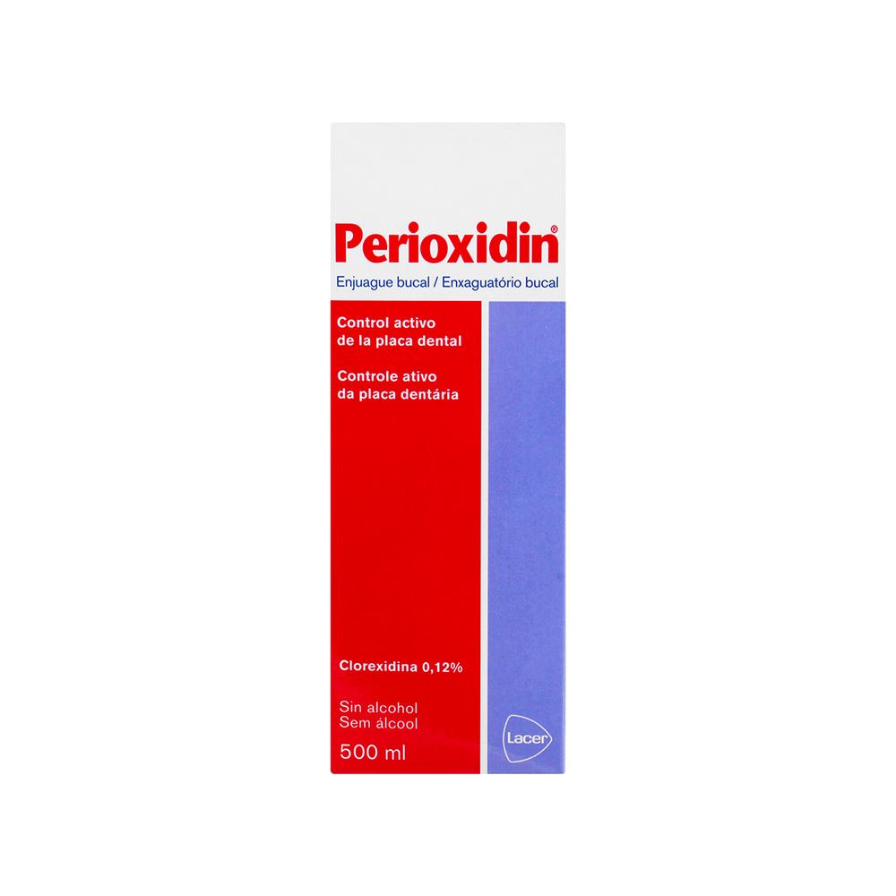 Enjuague Bucal Perioxidin Clorhexidina de 500 Ml