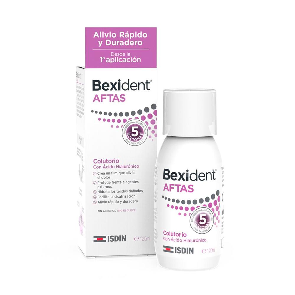 Foto 1 | Enjuague Bucal Isdin Bexident Aftas 120 ml