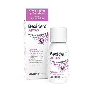 Foto 1 | Enjuague Bucal Isdin Bexident Aftas 120 ml