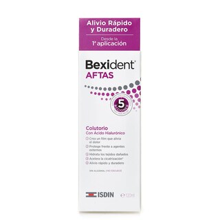 Foto 2 | Enjuague Bucal Isdin Bexident Aftas 120 ml
