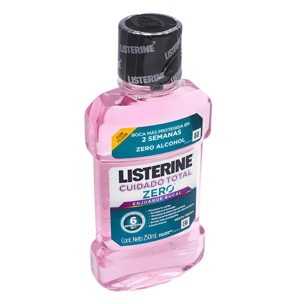 Foto 4 pulgar | Enjuague Bucal Listerine Cuidado Total Zero 250 Ml