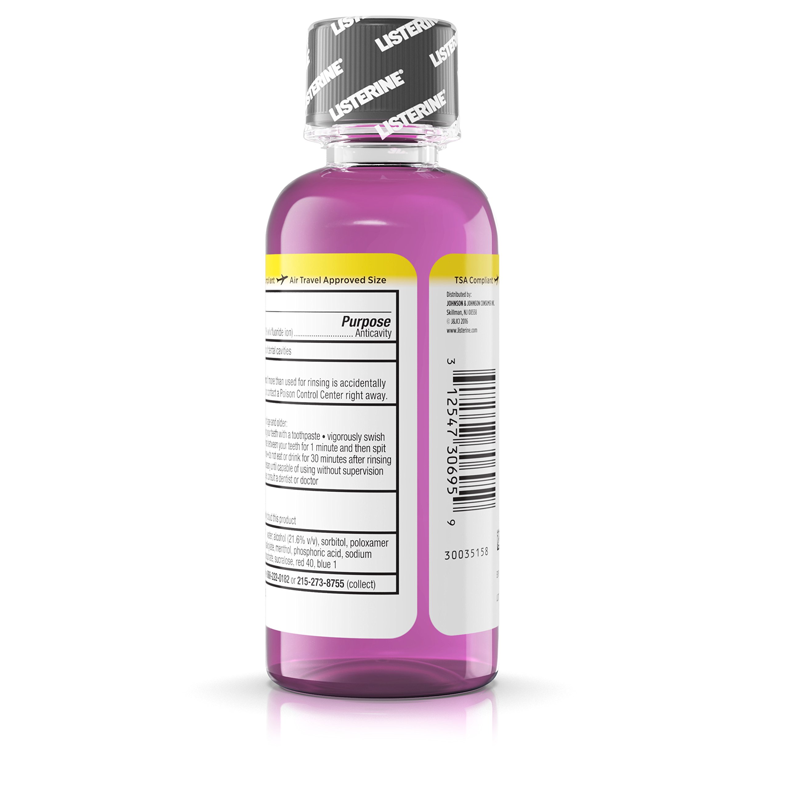 Foto 5 | Enjuague Bucal Listerine Total Care Anticaries Fresh Mint 95 Ml X24 - Venta Internacional.