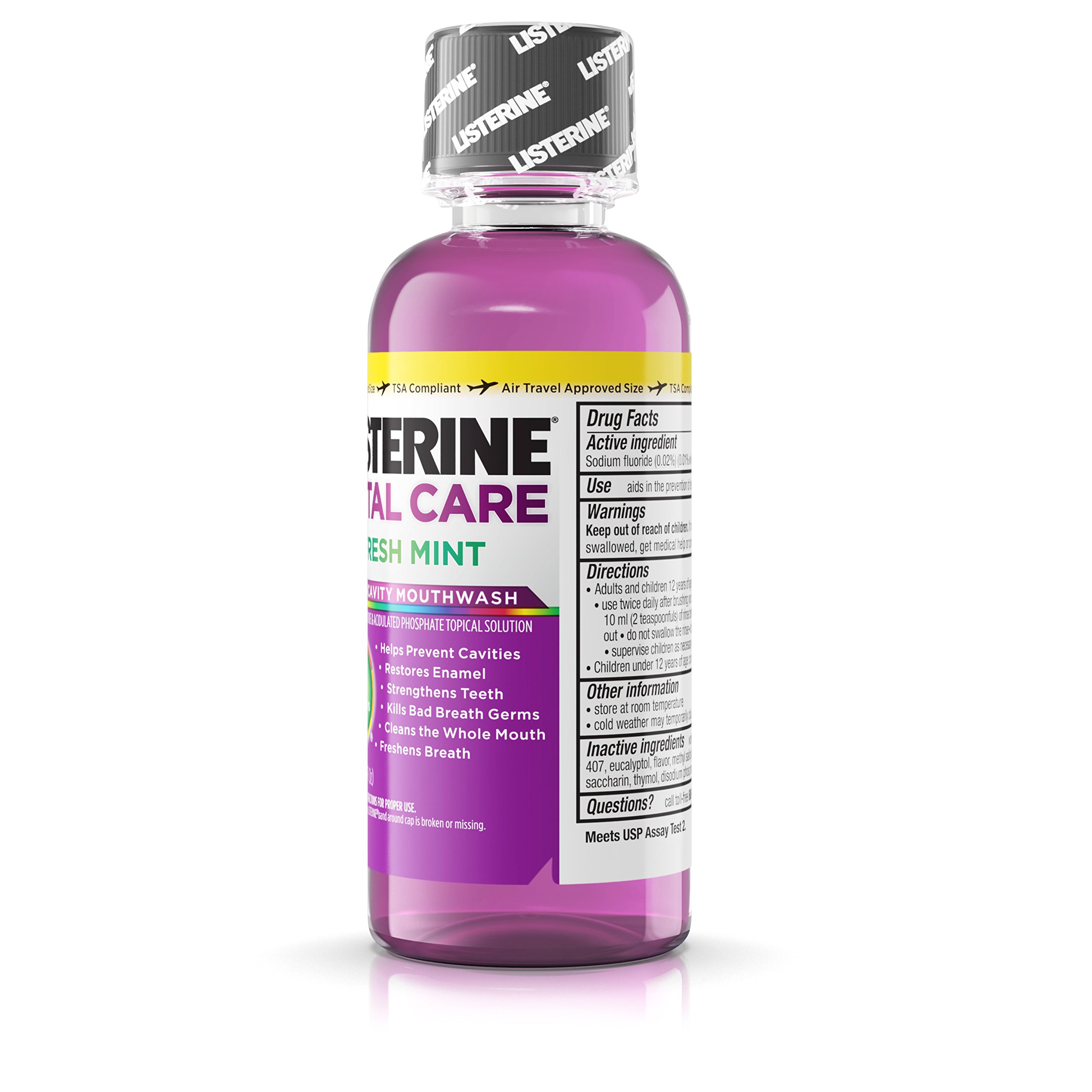 Foto 8 pulgar | Enjuague Bucal Listerine Total Care Anticaries Fresh Mint 95 Ml X24 - Venta Internacional.