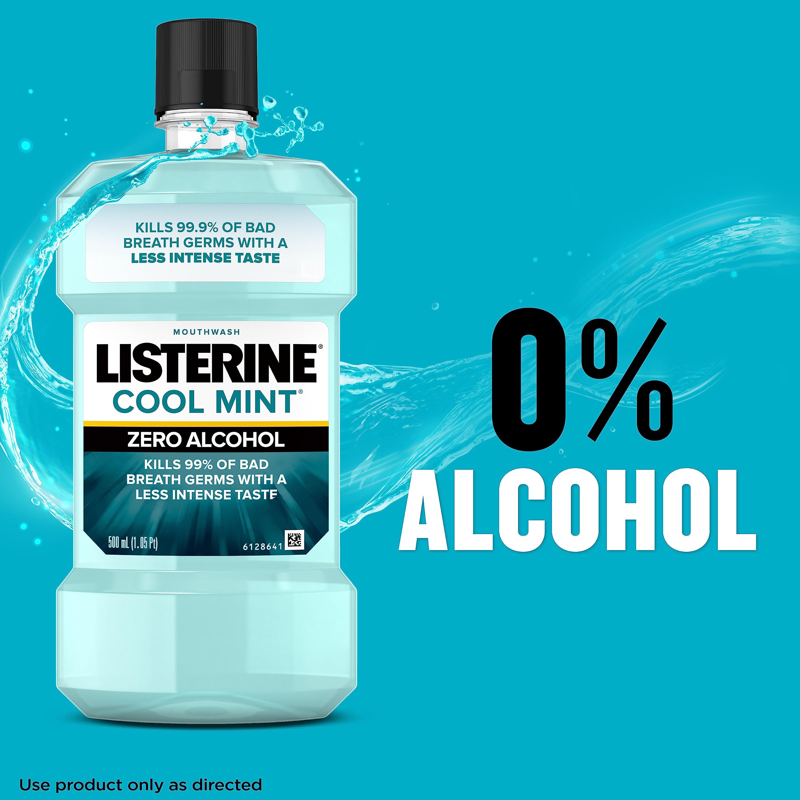 Foto 3 | Enjuagues Bucales Y Tiras Para El Aliento Listerine Cool Mint, 1 L X 3 Paquetes De 24 - Venta Internacional.