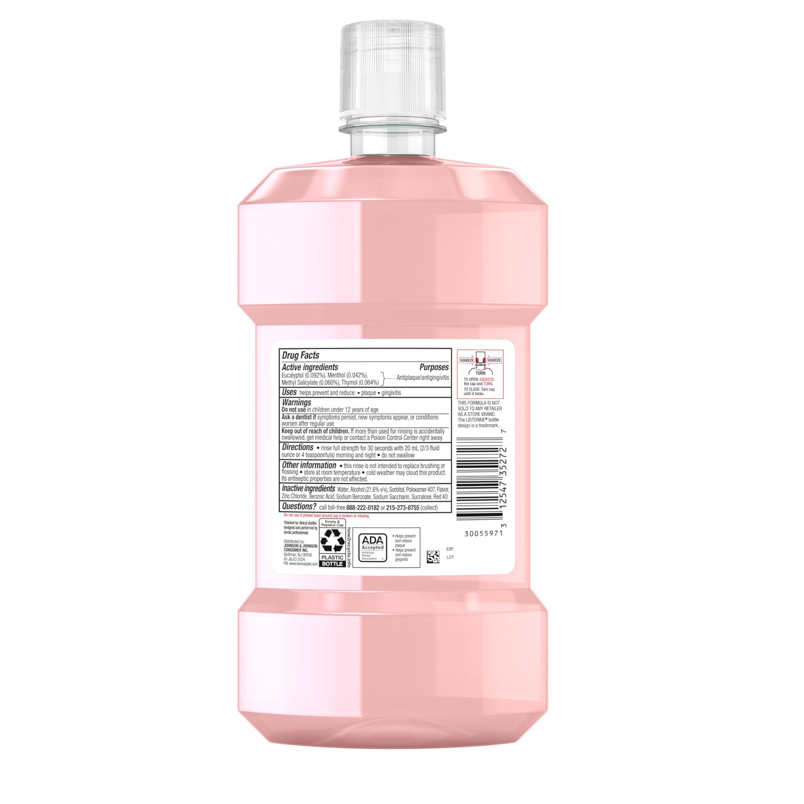 Foto 7 pulgar | Enjuague Bucal Listerine Clinical Solutions Gum Health, 500 Ml - Venta Internacional.