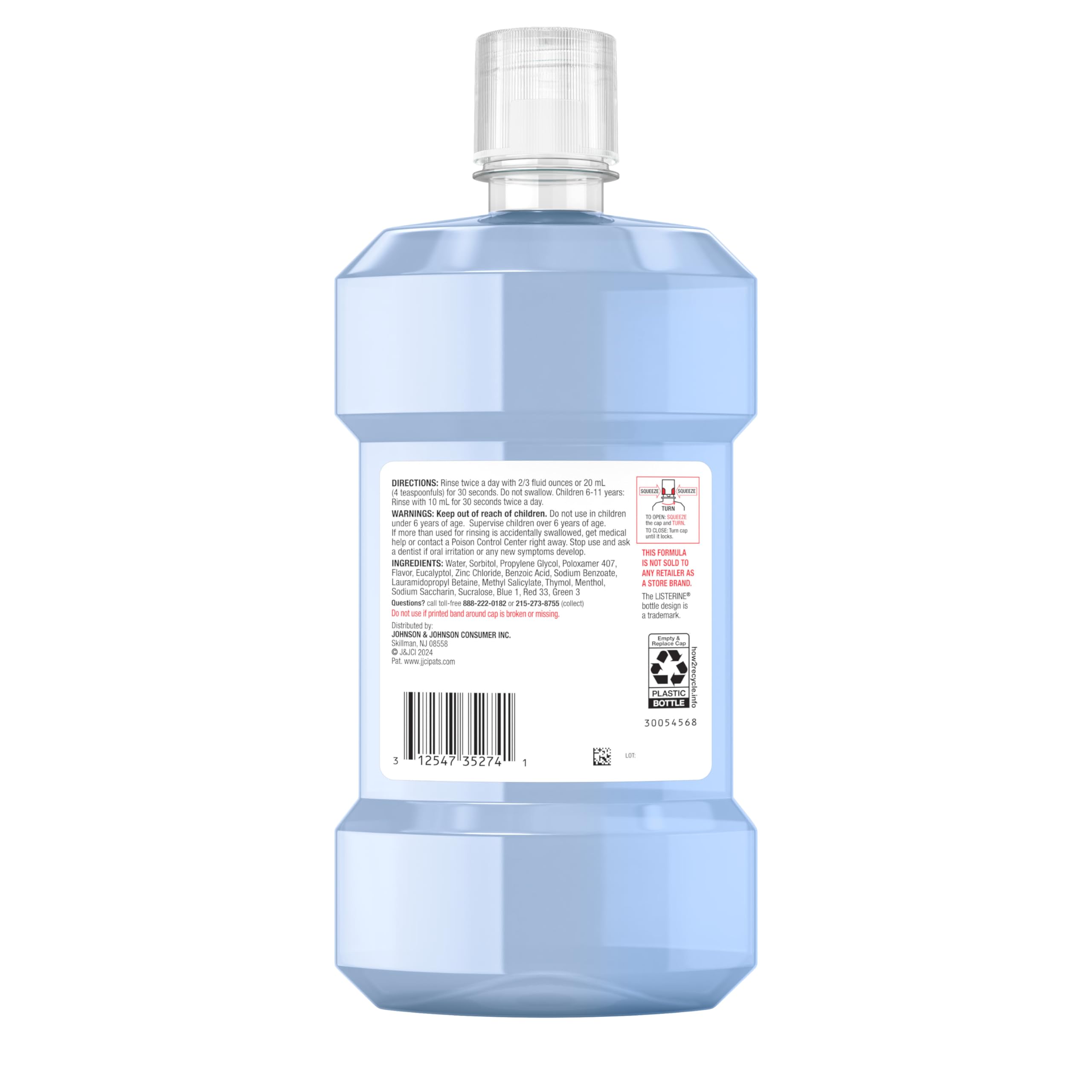 Foto 7 pulgar | Enjuague Bucal Listerine Clinical Solutions Breath Defense, 500 Ml - Venta Internacional.