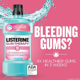 Foto 2 | Enjuague Bucal Listerine Gum Therapy, Antiplaca, 95 Ml (paquete De 6) - Venta Internacional.