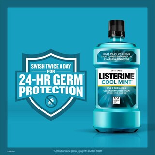 Foto 5 | Enjuague Bucal Listerine Cool Mint Antiséptico 1,5 L - Venta Internacional.