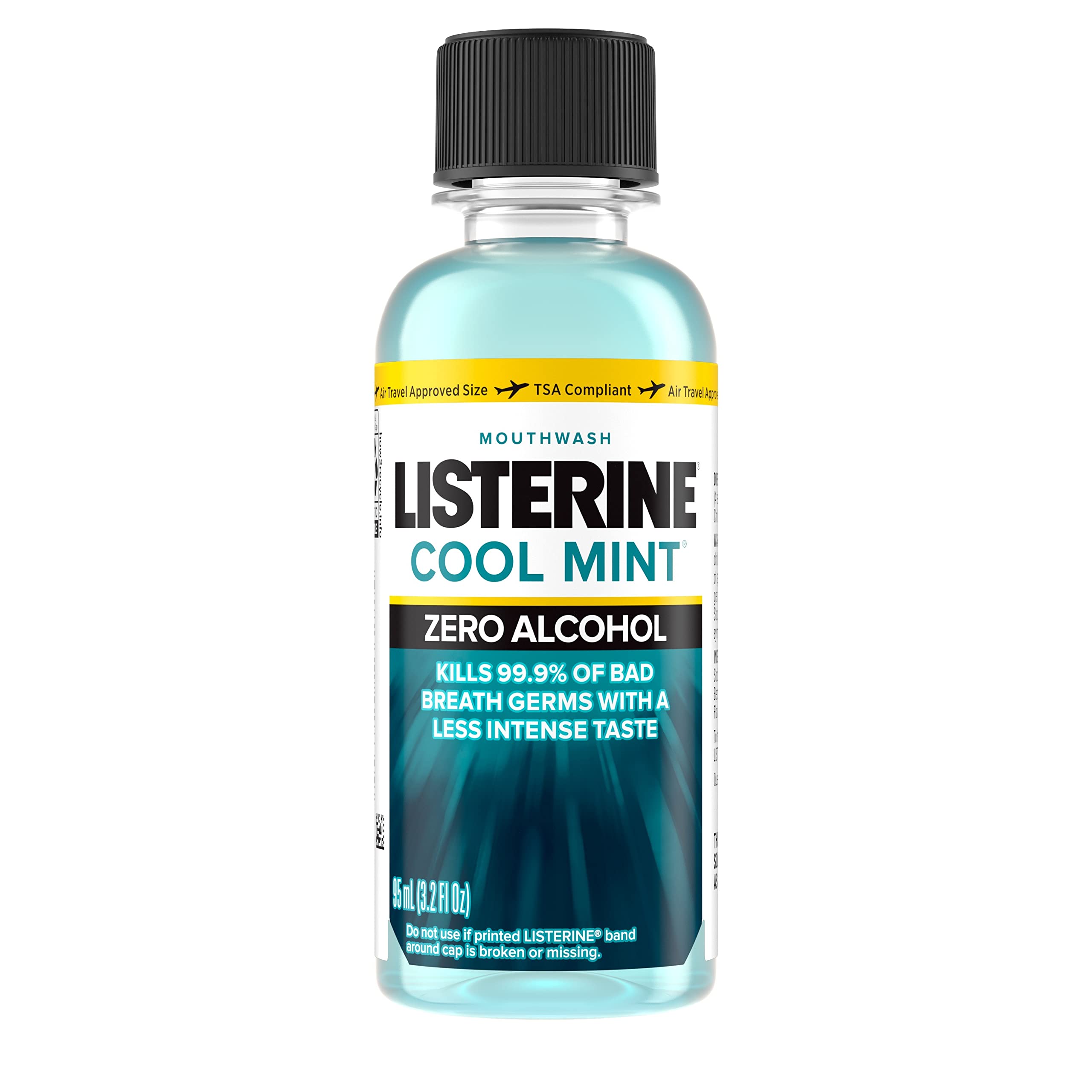 Foto 2 pulgar | Enjuague Bucal Listerine Zero Alcohol Cool Mint 95 Ml (paquete De 12) - Venta Internacional.