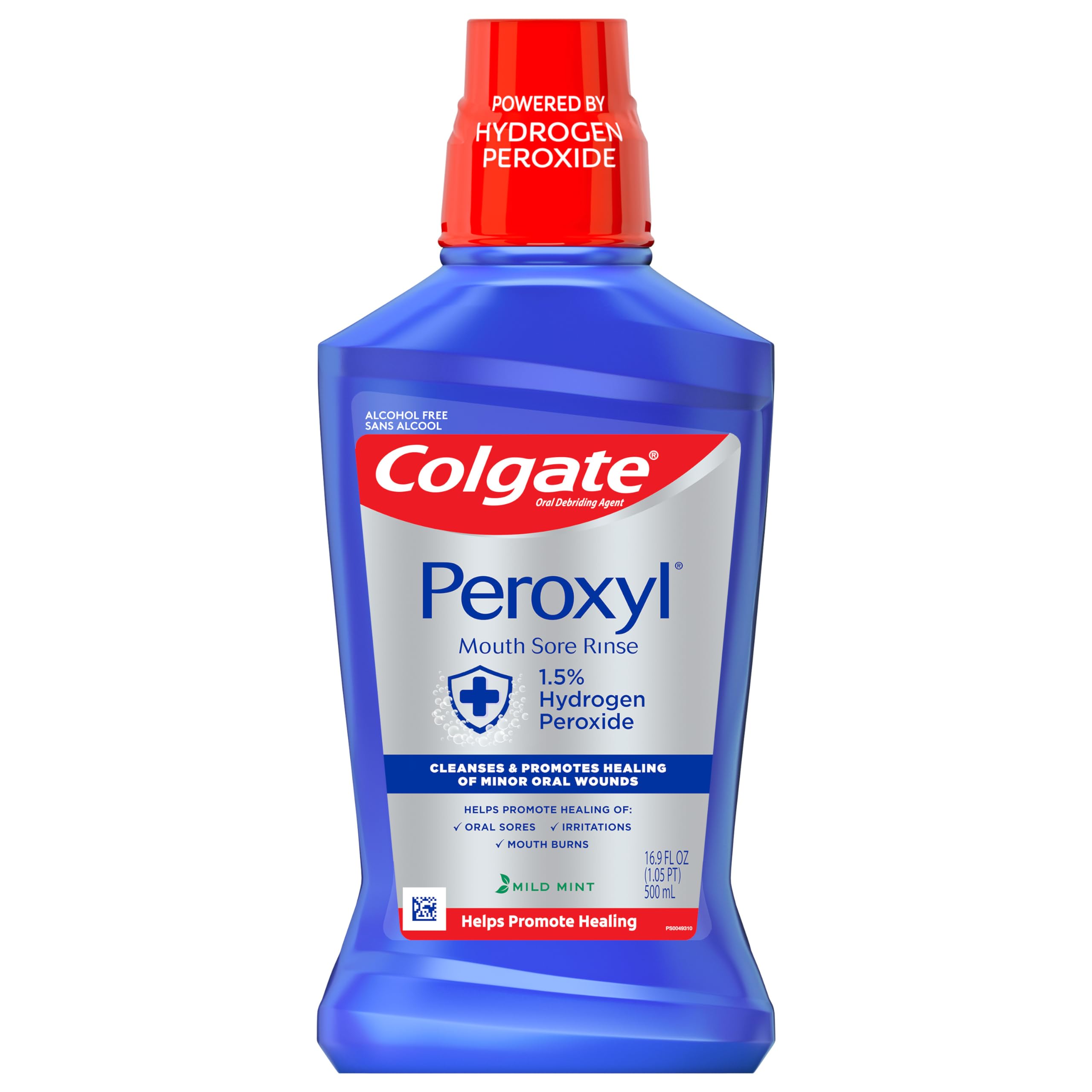 Foto 2 pulgar | Enjuague Bucal Colgate Peroxyl Antiseptic Con Peróxido De Hidrógeno Al 1,5%, 500 Ml - Venta Internacional.