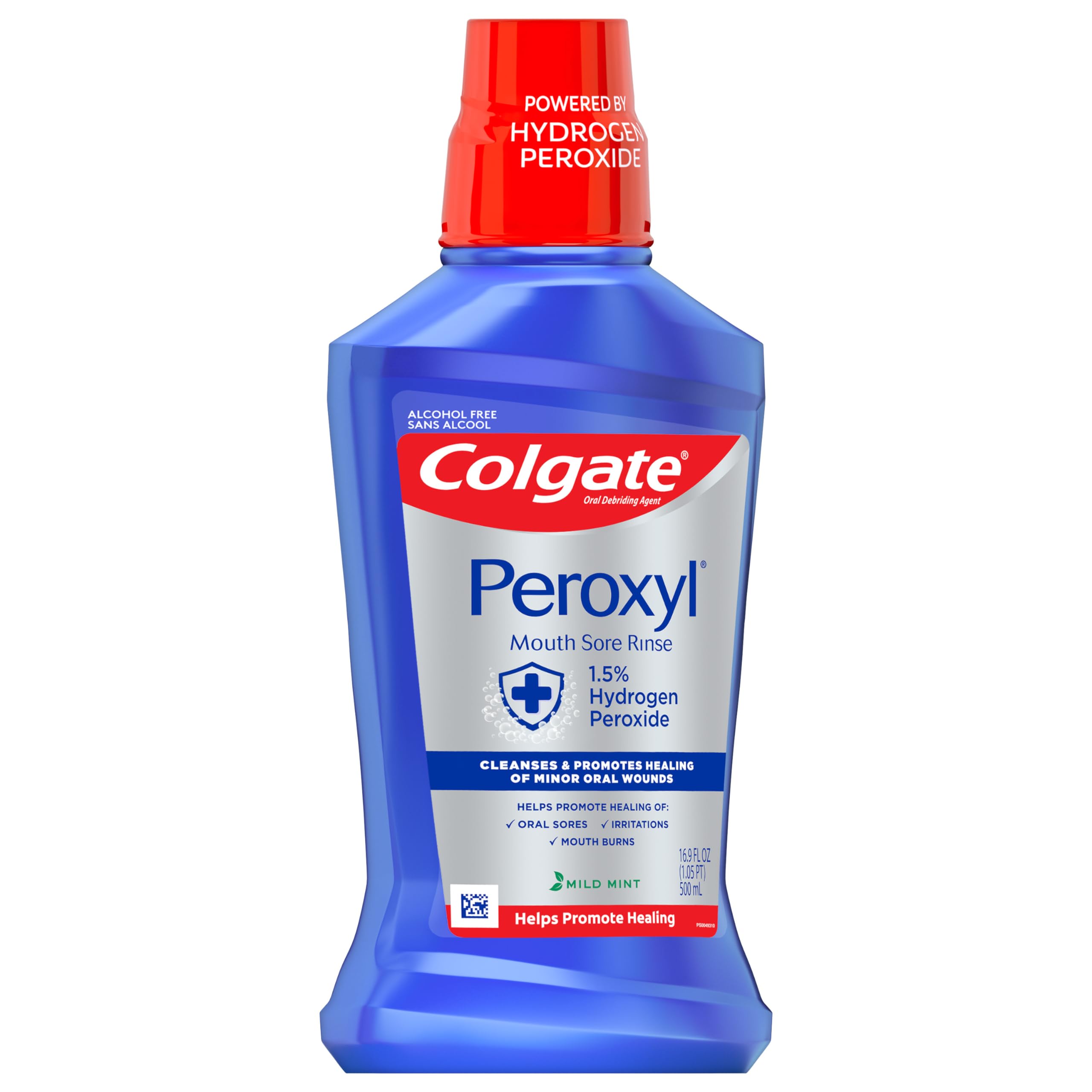 Foto 4 pulgar | Enjuague Bucal Colgate Peroxyl Antiseptic Con Peróxido De Hidrógeno Al 1,5%, 500 Ml - Venta Internacional.