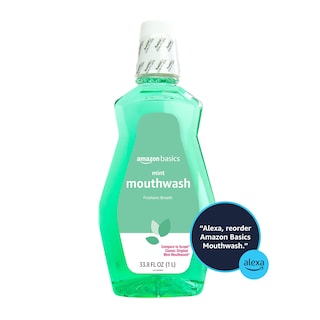 Foto 2 | Enjuague Bucal Fresh Breath Mint 1 L 4 Piezas