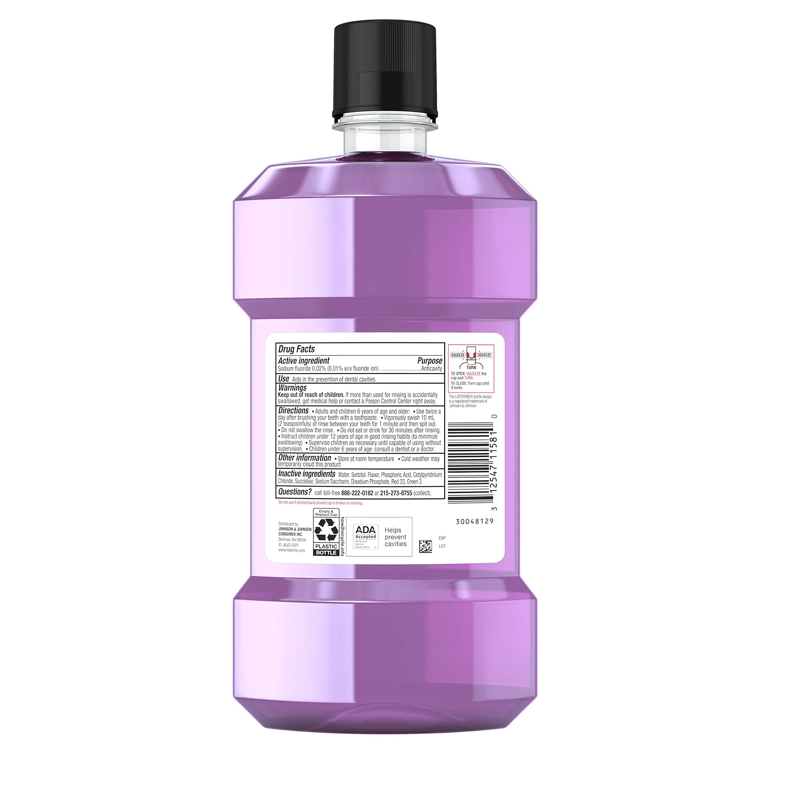 Foto 7 pulgar | Enjuague Bucal Listerine Smart Rinse Kids Sin Alcohol, 500 Ml - Venta Internacional.