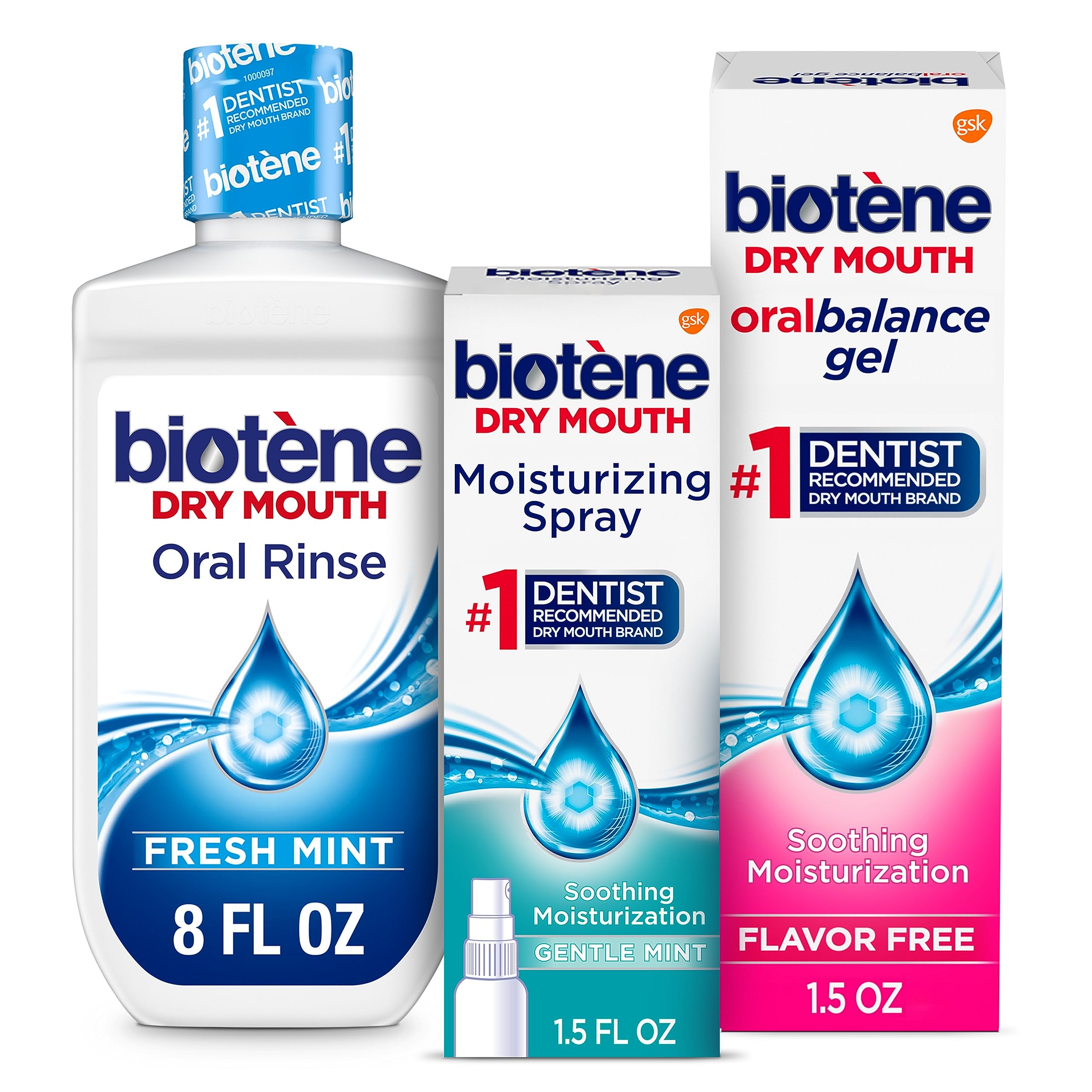 Foto 1 | Kit De Enjuague Oral, Aerosol Y Gel Con Biotène Para El Tratamiento De La Boca Seca - Venta Internacional.