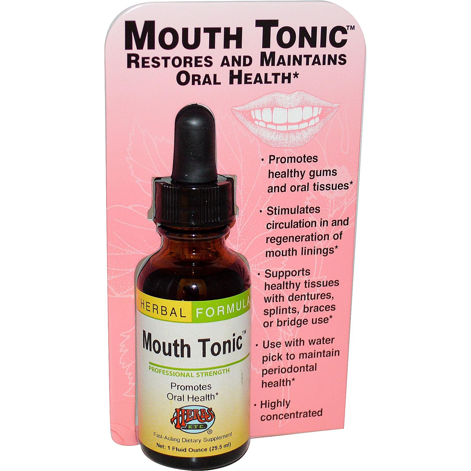 Hierbas Tónicas Bucales, Etc. El Tónico Bucal De 30 Ml Promueve La Salud Bucal - Venta Internacional.