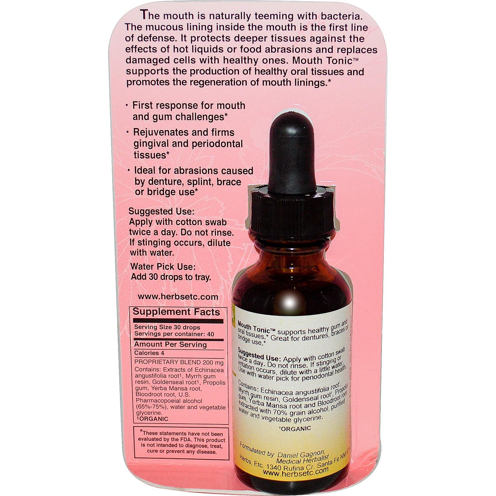 Foto 3 pulgar | Hierbas Tónicas Bucales, Etc. El Tónico Bucal De 30 Ml Promueve La Salud Bucal - Venta Internacional.