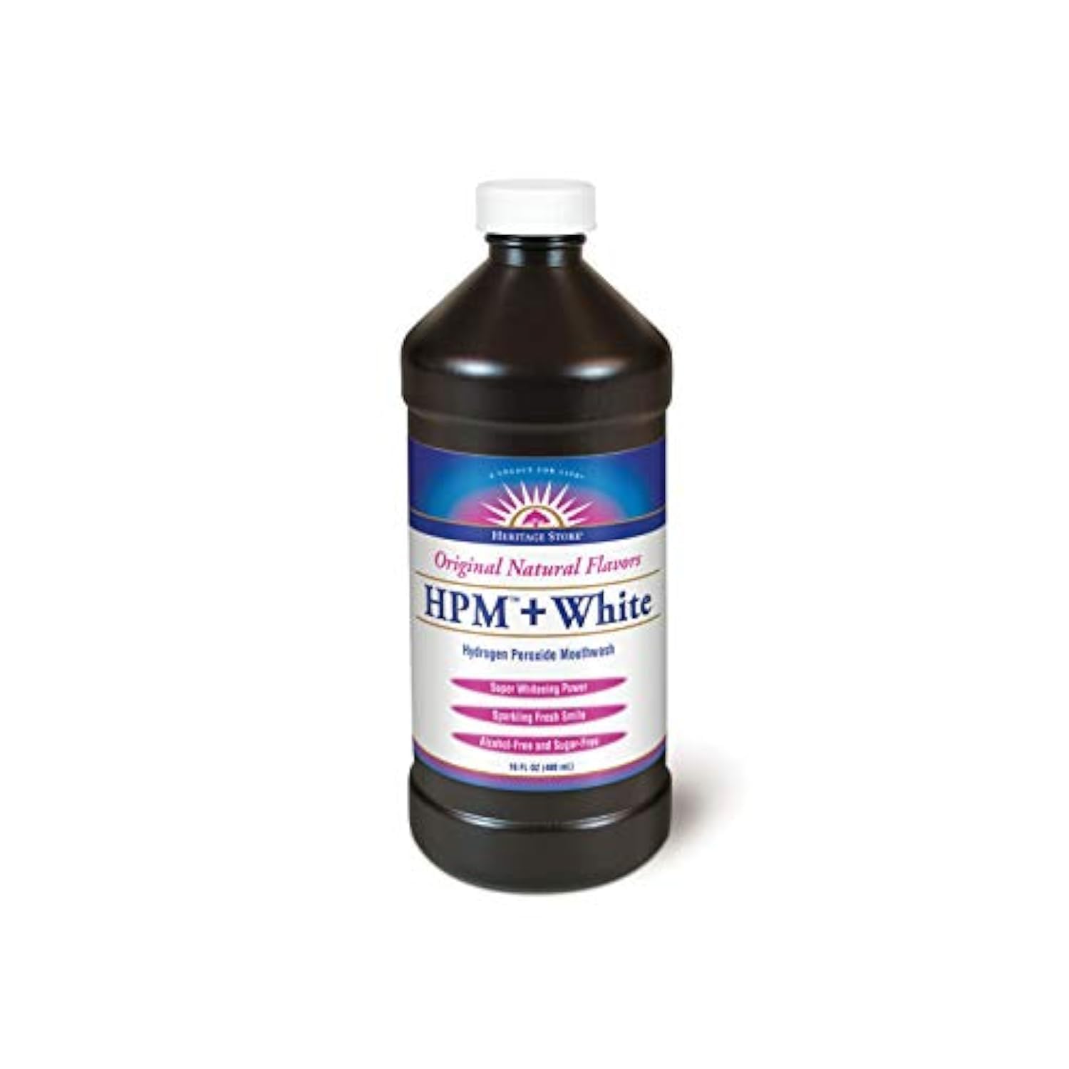 Foto 2 | Enjuague Bucal Heritage Store Hpm + Con Peróxido De Hidrógeno Blanco 480 Ml - Venta Internacional.