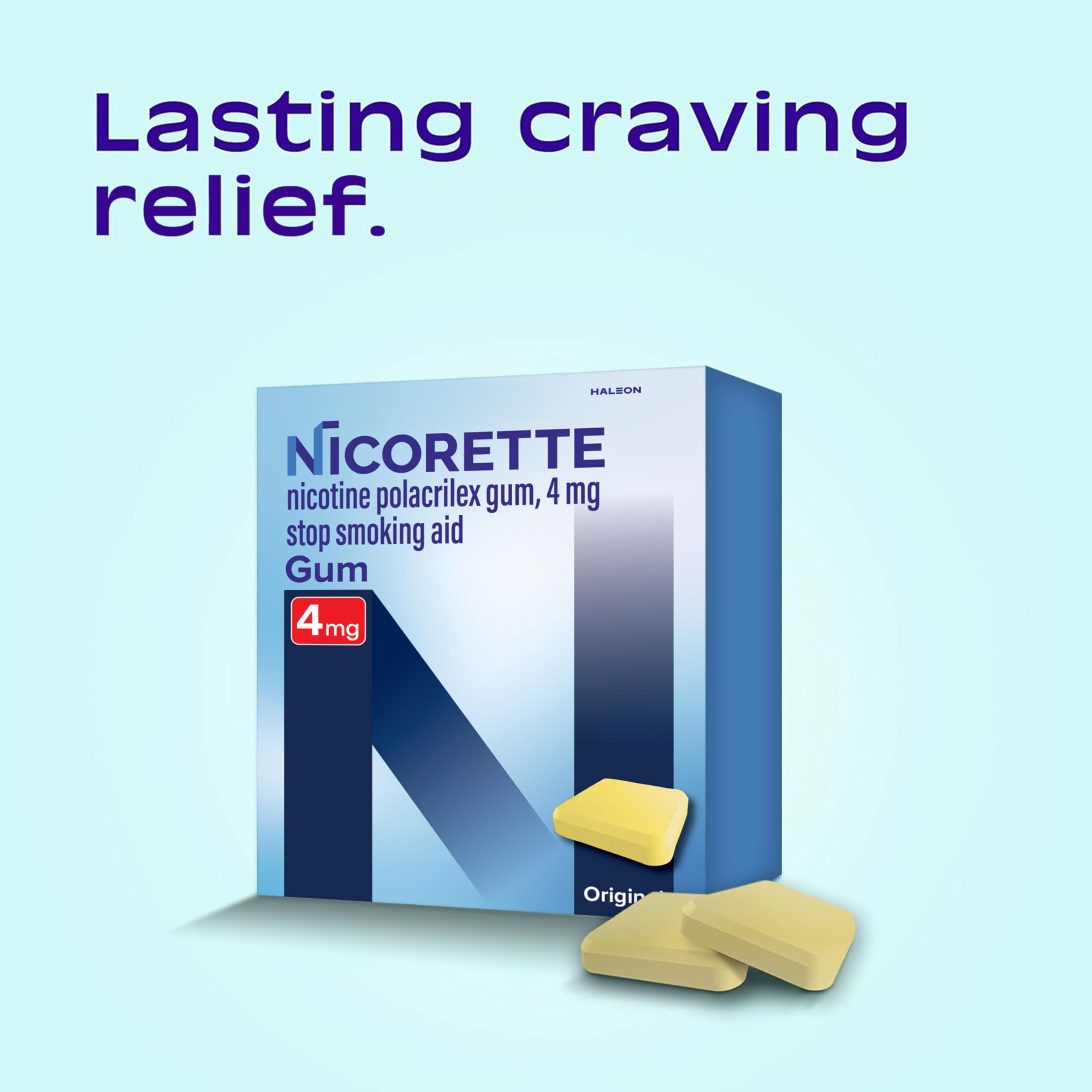 Foto 3 pulgar | Goma De Mascar Nicorette Con Nicotina Para Dejar De Fumar, 4 Mg, Original, 200 Unidades - Venta Internacional.