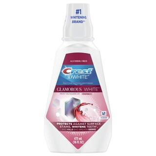 Foto 1 | Enjuague Bucal Crest 3d White Glamorous White, Sin Alcohol, 473 Ml - Venta Internacional.