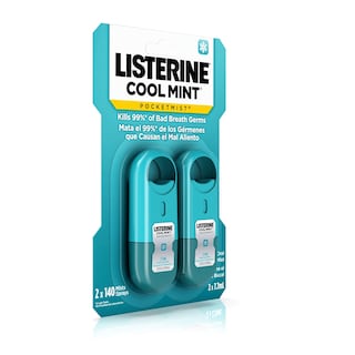Foto 3 | Bruma Para El Cuidado Bucal Listerine Pocketmist Cool Mint De 7,7 Ml (paquete De 2) - Venta Internacional.