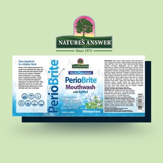 Foto 2 | Enjuague Bucal Nature's Answer Periobrite Wintermint 480 Ml (paquete De 2) - Venta Internacional.