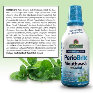 Foto 3 | Enjuague Bucal Nature's Answer Periobrite Wintermint 480 Ml (paquete De 2) - Venta Internacional.