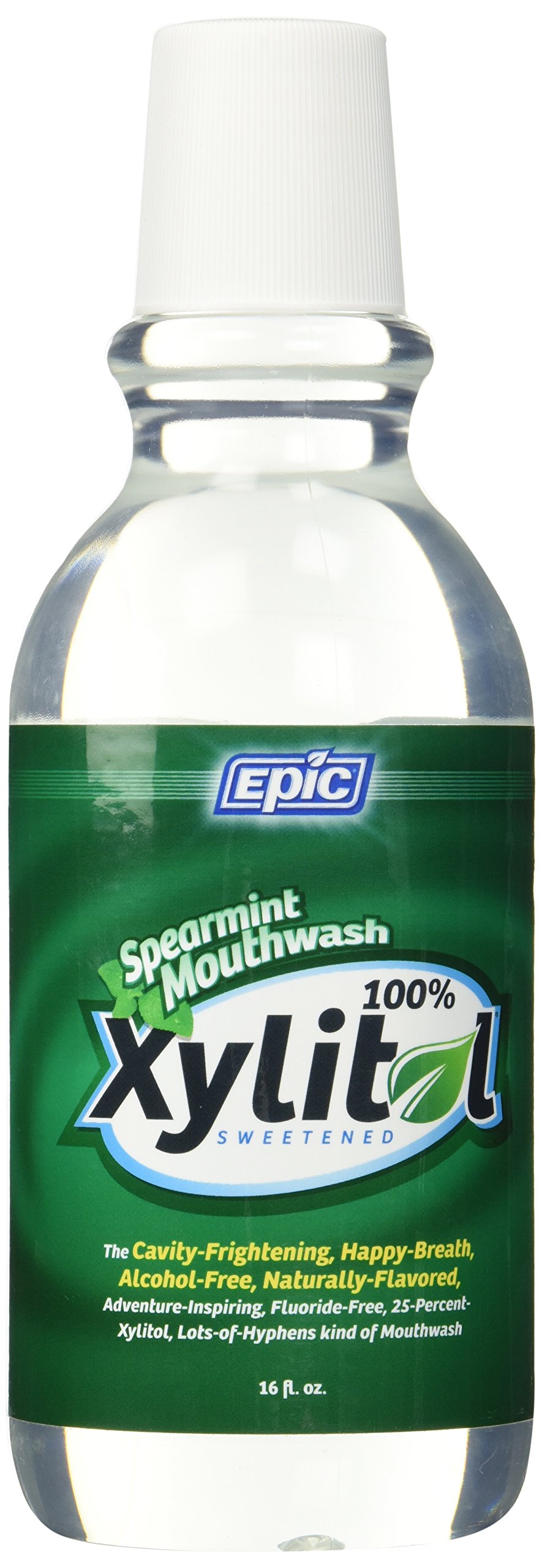 Foto 2 pulgar | Enjuague Bucal Epic Xyitol Sabor Menta Verde 480 Ml - Venta Internacional