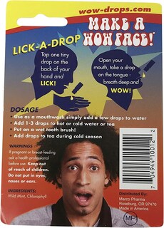 Foto 4 | Ambientador de Aliento Wow Lick a Drops Menta 10 ml - Venta Internacional