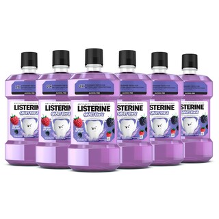 Foto 1 | Enjuague Bucal Listerine Smart Rinse Kids, 500 Ml (paquete De 6), Sin Alcohol - Venta Internacional.