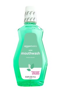 Foto 1 | Enjuague Bucal Amazon Basics Fresh Mint, 1 Litro (paquete De 1) - Venta Internacional.