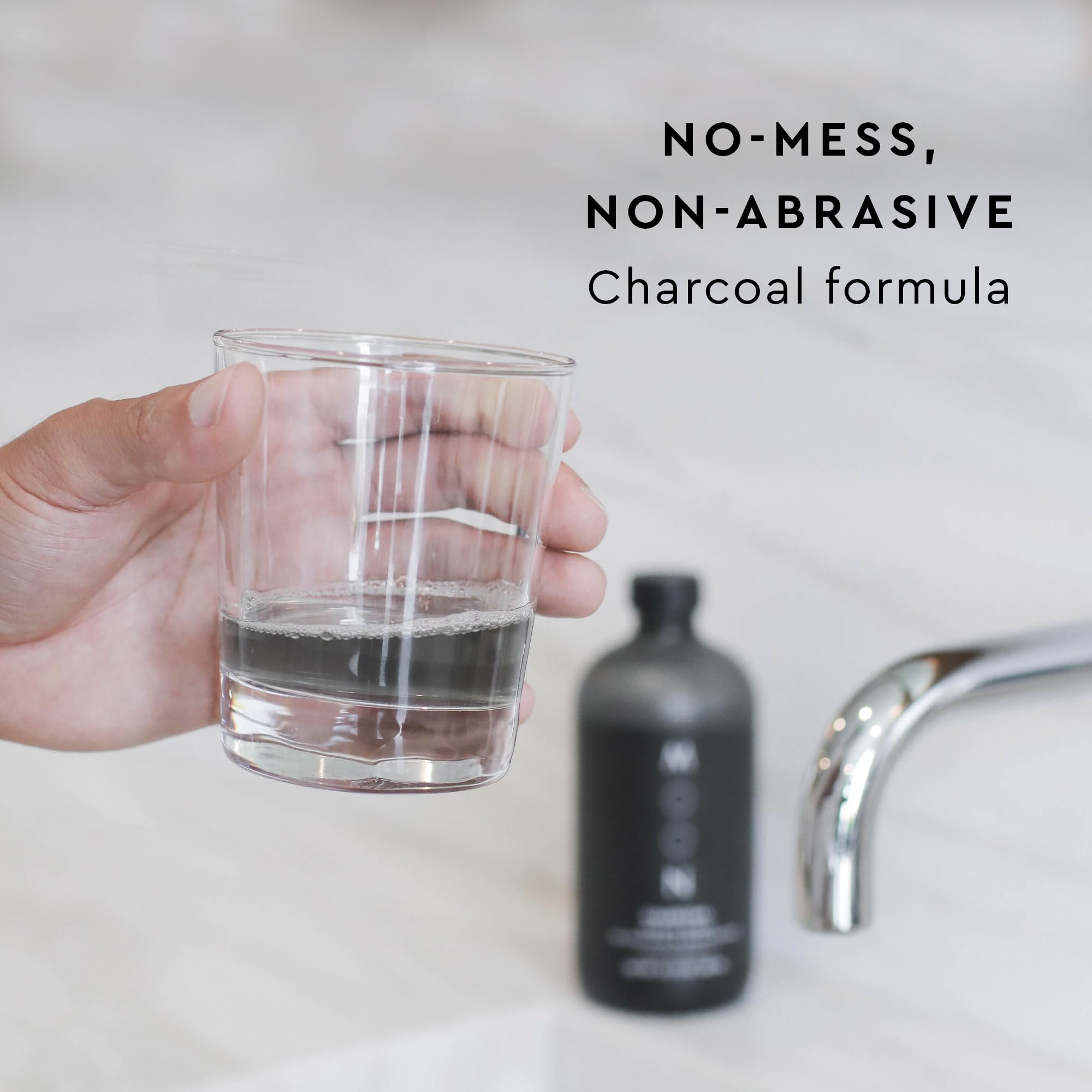 Foto 4 | Enjuague Bucal Moon Charcoal, Refresca El Aliento Y Desintoxica, 500 Ml - Venta Internacional.