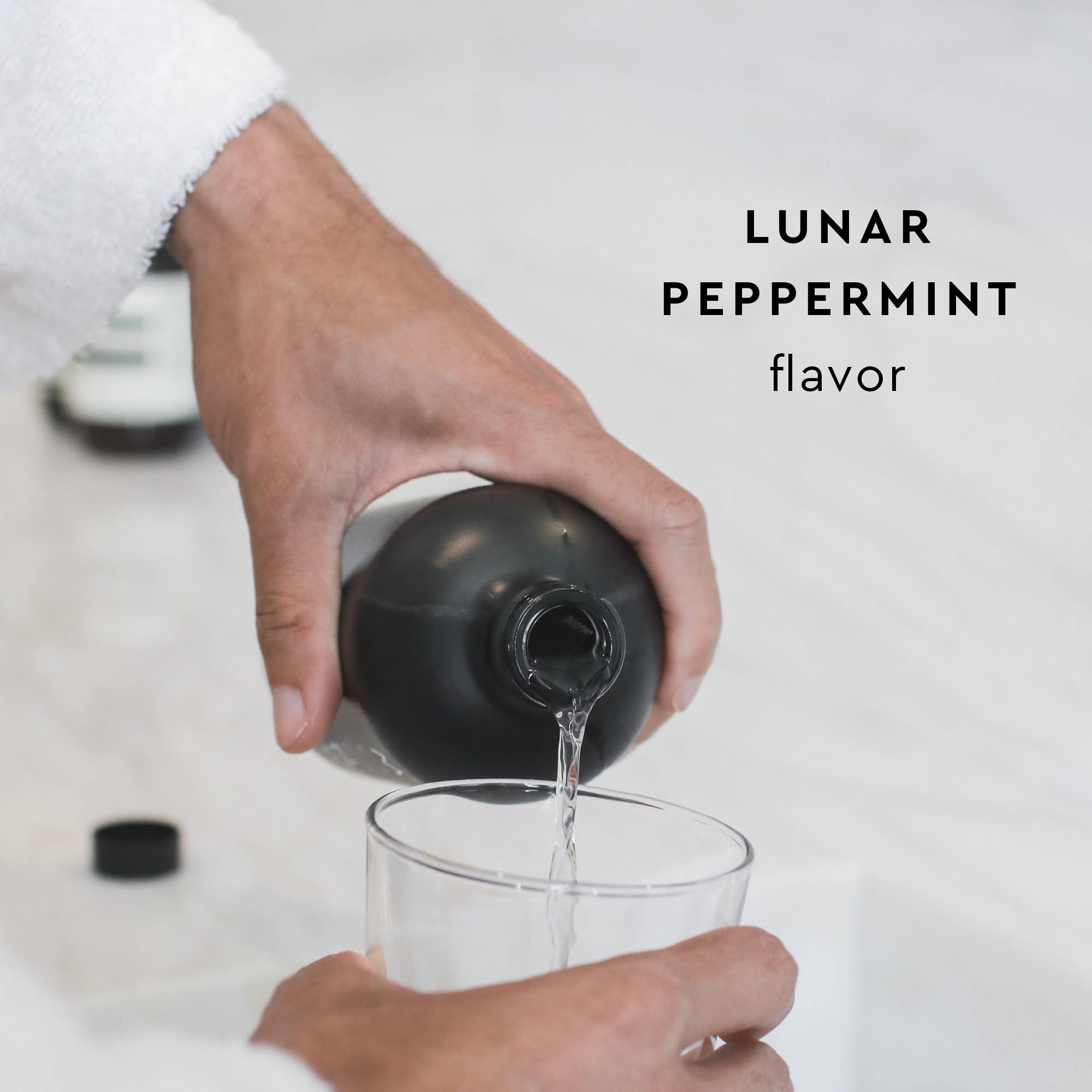 Foto 6 pulgar | Enjuague Bucal Moon Charcoal, Refresca El Aliento Y Desintoxica, 500 Ml - Venta Internacional.