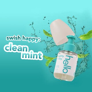 Foto 5 | Enjuague Bucal Hello Clean Mint Concentrate Sin Alcohol, 100 Ml, Paquete De 2 - Venta Internacional.